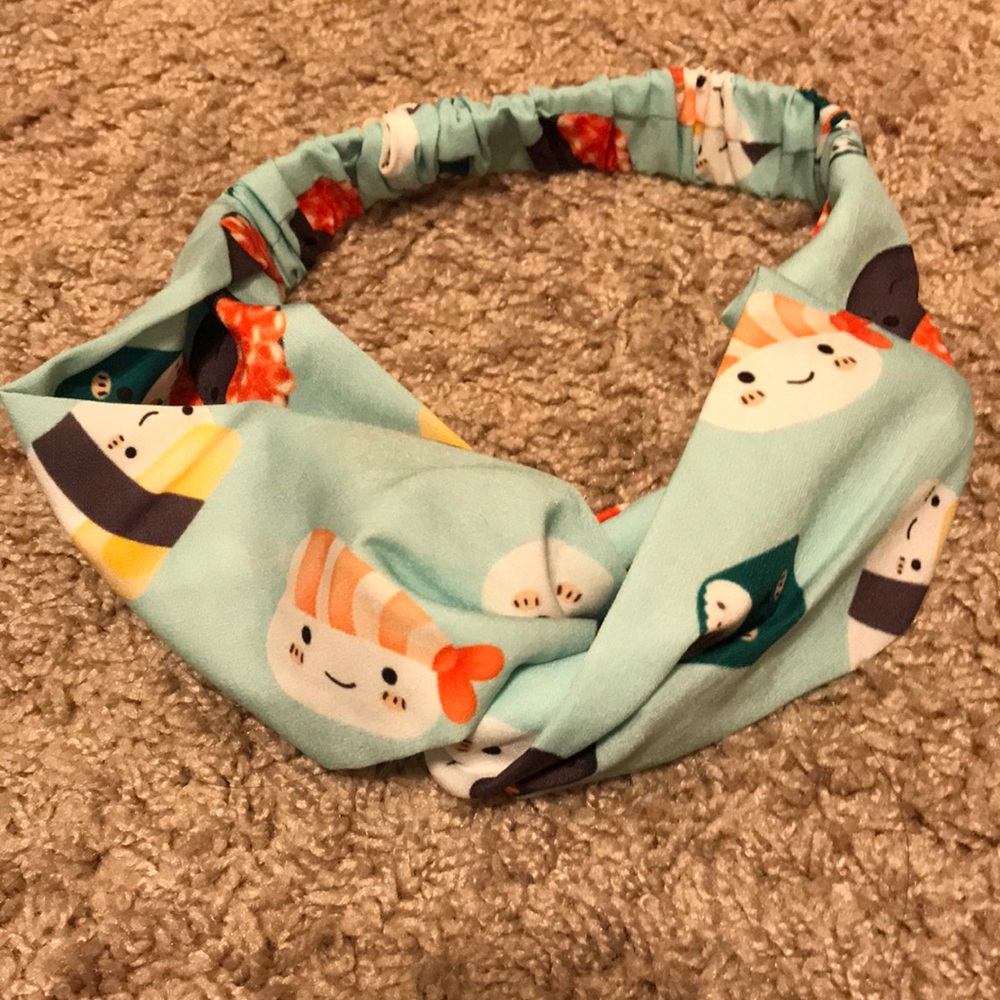 New ModCloth Kawaii Japanese Girly Fun Sushi Headband Hair Tie